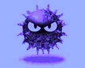 A purple PC virus.